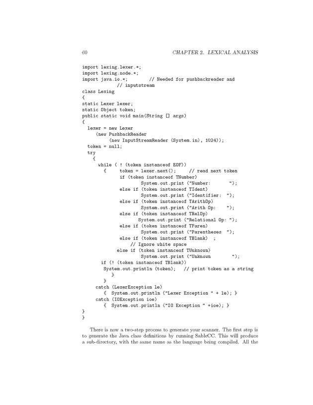 Compiler Design: Theory, Tools, and Examples - Page 60